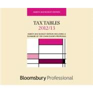 Tax Tables 2012/13