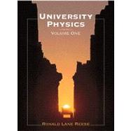 University Physics, Volume 1 (Non-InfoTrac Version)