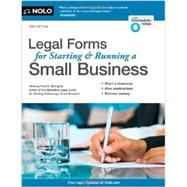 Legal Forms for Starting & Running a Small Business