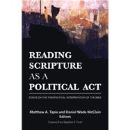 Reading Scripture As a Political Act