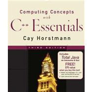 Computing Concepts With C++ Essentials