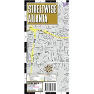 Streetwise Atlanta Map - Laminated City Street Map of Atlanta, Georgia : Folding pocket size travel map with integrated Marta lines and Stations