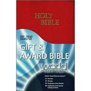 Holy Bible: King James Version, Red, Imitation Leather, Gift and Award Bible, With World's Visual Reference System