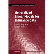 Generalized Linear Models for Insurance Data