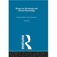 Essays Soc & Social Psych  V 6