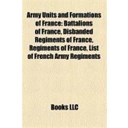 Army Units and Formations of France