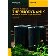 Thermodynamik book cover, ISBN 9783111079646