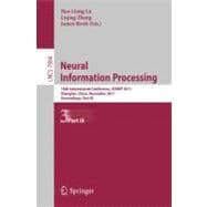 Neural Information Processing: 18th International Conference, ICONIP 2011, Shanghai, China, November 13-17, 2011, Proceedings, Part III