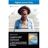 Motor Control: Translating Research into Clinical Practice 6e Lippincott Connect Standalone Digital Access Card
