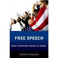 Free Speech What Everyone Needs to Know® book cover, ISBN 9780197699652