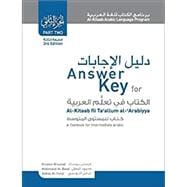Answer Key for Al-Kitaab fii Ta Callum Al-Carabiyya, A Textbook for Intermediate Arabic: Part Two
