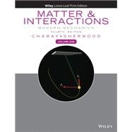 Matter & Interactions, Fourth Edition WileyPLUS Single-term
