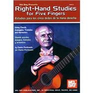 Mel Bay Presents Right-Hand Studies for Five Fingers/ Estudios para los cinco dedos de la mano derecha
