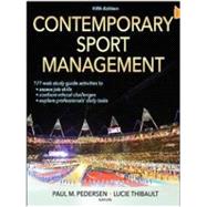 Contemporary Sport Management 5th Edition With Web Study Guide