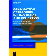 Grammatical Categories in Linguistics and Education