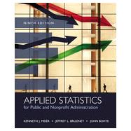 Applied Statistics for Public and Nonprofit Administration, 9th Edition