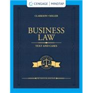 MindTap for Clarkson/Miller's Business Law: Text & Cases, 1 term Printed Access Card