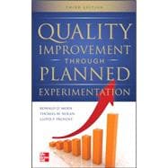 Quality Improvement Through Planned Experimentation 3/E
