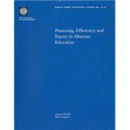 Financing, Efficiency, and Equity in Albanian Education