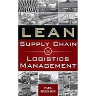 Lean Supply Chain and Logistics Mgnt (PB)