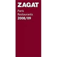 Zagat Paris Restaurants 2008/09