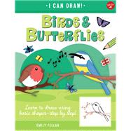 Birds & Butterflies Learn to draw using basic shapes--step by step!