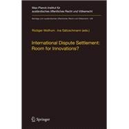 International Dispute Settlement