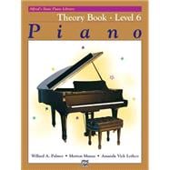 Alfred's Basic Piano Course, Theory Book 6