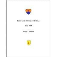 Irish Army Orders Of Battle 1923-2004
