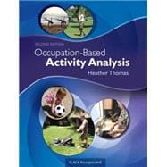 Occupation-based Activity Analysis