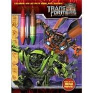 Revenge of the Fallen : Coloring and Activity Book and Crayons