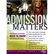Admission Matters