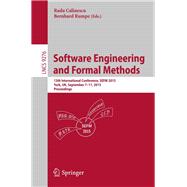 Software Engineering and Formal Methods