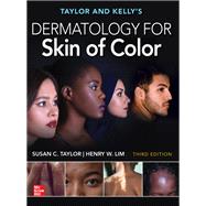 Taylor and Kelly's Dermatology for Skin of Color, Third Edition book cover, ISBN 9781265039684