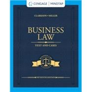 MindTap for Clarkson/Miller's Business Law: Text & Cases, 2 terms Printed Access Card