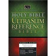 Holy Bible: King James Version, Burgundy, Ultraslim, Reference