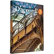 Daccord!, Level 2 Student Edition and eBook w/ Supersite Plus (vTxt) Code