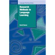 Research Methods in Language Learning