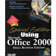 Using Microsoft Office 2000, Small Business Edition.