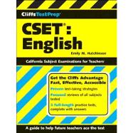 CliffsTestPrep CSET: English