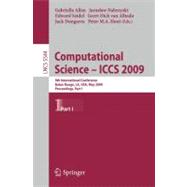 Computational Science – Iccs 2009
