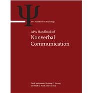 Apa Handbook of Nonverbal Communication