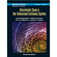 Deterministic Chaos in One-dimensional Continuous Systems