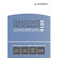 Peterson's Graduate Programs in the Humanities, Arts & Social Sciences 2016