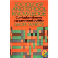 Sociology and School Knowledge