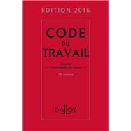 Code du travail 2016