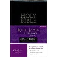 King James Version Reference Giant Print Personal Size Bible GM