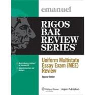 Uniform Multistate Essay Exam (MEE) Review: Course 5328