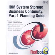 IBM System Storage Business Continuity: Planning Guide