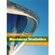 Introduction to Business Statistics, 7th Edition
